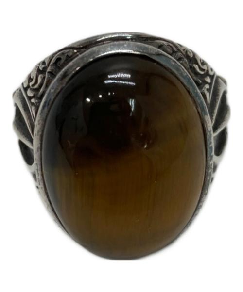 ZOCALO（ソカロ）ZOCALO (ソカロ) ドージェ・ストーンリング（タイガーアイ） サイズ:17号の古着・服飾アイテム