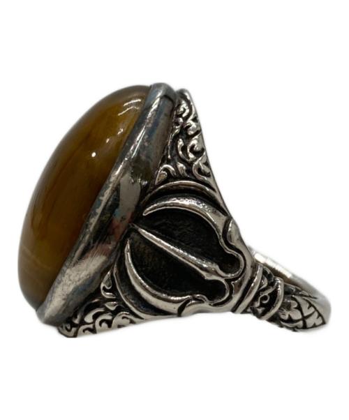 ZOCALO（ソカロ）ZOCALO (ソカロ) ドージェ・ストーンリング（タイガーアイ） サイズ:17号の古着・服飾アイテム