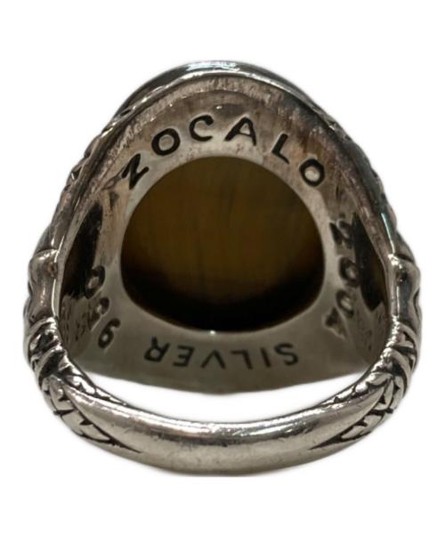 ZOCALO（ソカロ）ZOCALO (ソカロ) ドージェ・ストーンリング（タイガーアイ） サイズ:17号の古着・服飾アイテム