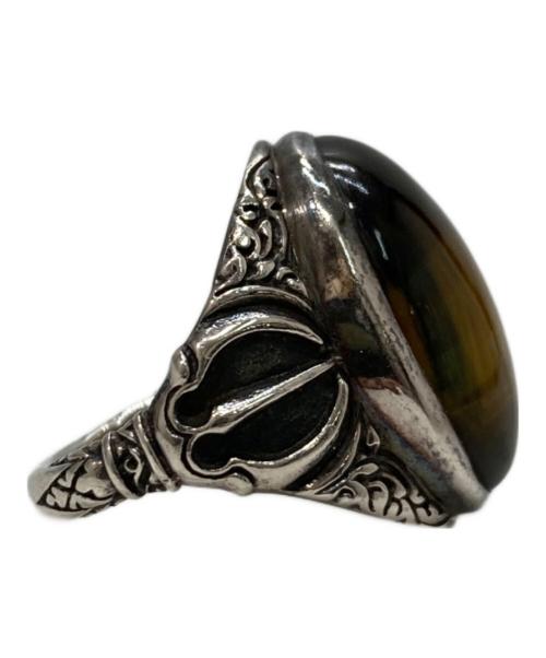 ZOCALO（ソカロ）ZOCALO (ソカロ) ドージェ・ストーンリング（タイガーアイ） サイズ:17号の古着・服飾アイテム