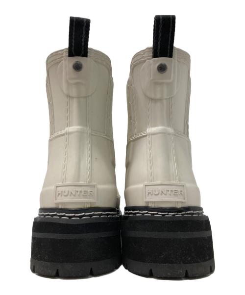 HUNTER（ハンター）HUNTER (ハンター) レインブーツ アイボリー サイズ:UK4の古着・服飾アイテム