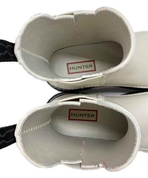HUNTER（ハンター）HUNTER (ハンター) レインブーツ アイボリー サイズ:UK4の古着・服飾アイテム