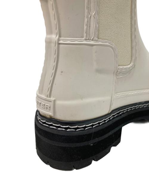 HUNTER（ハンター）HUNTER (ハンター) レインブーツ アイボリー サイズ:UK4の古着・服飾アイテム