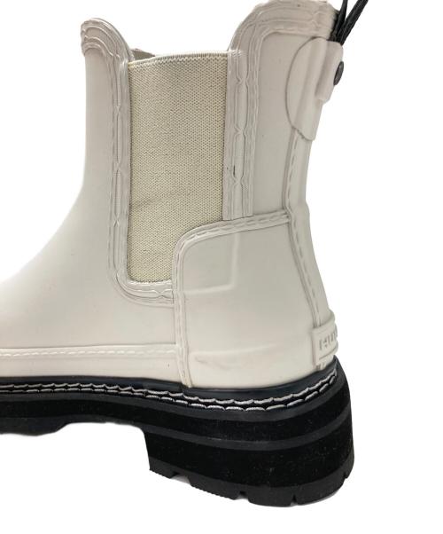 HUNTER（ハンター）HUNTER (ハンター) レインブーツ アイボリー サイズ:UK4の古着・服飾アイテム