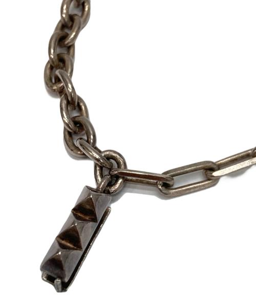 END CUSTOM JEWELLERS（エンドカスタムジュエリー）END CUSTOM JEWELLERS (エンドカスタムジュエリー) nonnative (ノンネイティブ) ブレスレット シルバーの古着・服飾アイテム