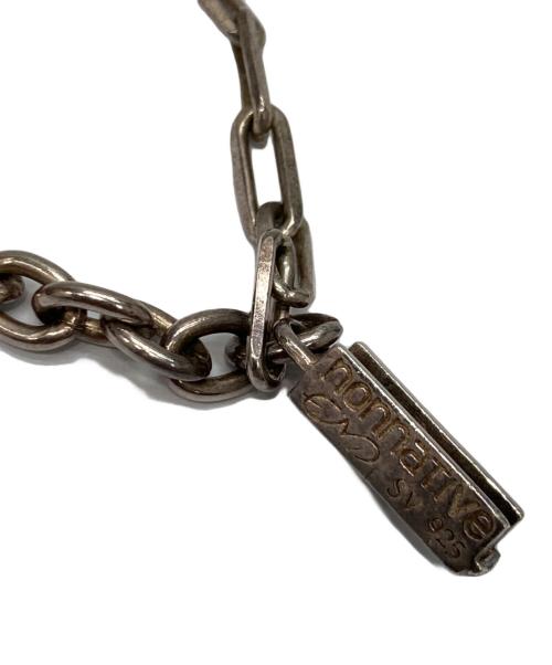 END CUSTOM JEWELLERS（エンドカスタムジュエリー）END CUSTOM JEWELLERS (エンドカスタムジュエリー) nonnative (ノンネイティブ) ブレスレット シルバーの古着・服飾アイテム