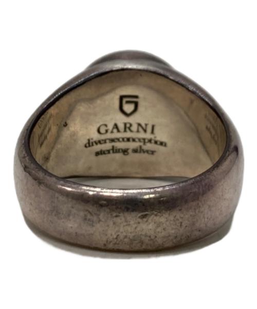 GARNI（ガルニ）GARNI (ガルニ) サークルオニキスリング シルバー サイズ:17号の古着・服飾アイテム