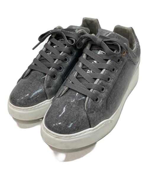 MaxMara（マックスマーラ）MaxMara (マックスマーラ) MAXISスニーカー グレー サイズ:37の古着・服飾アイテム