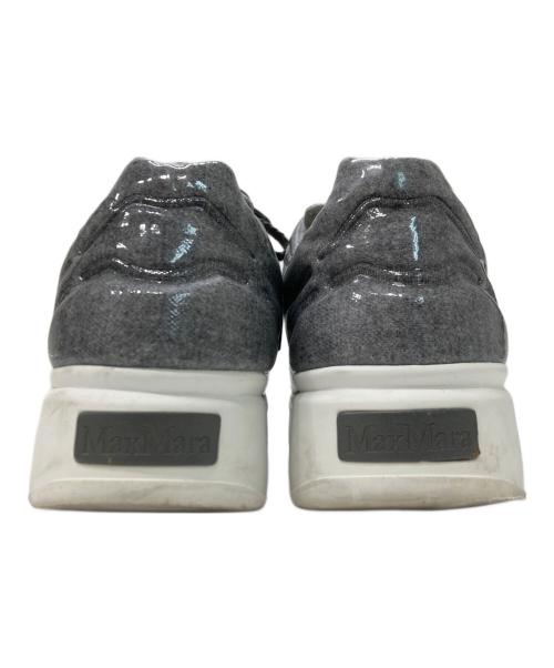 MaxMara（マックスマーラ）MaxMara (マックスマーラ) MAXISスニーカー グレー サイズ:37の古着・服飾アイテム