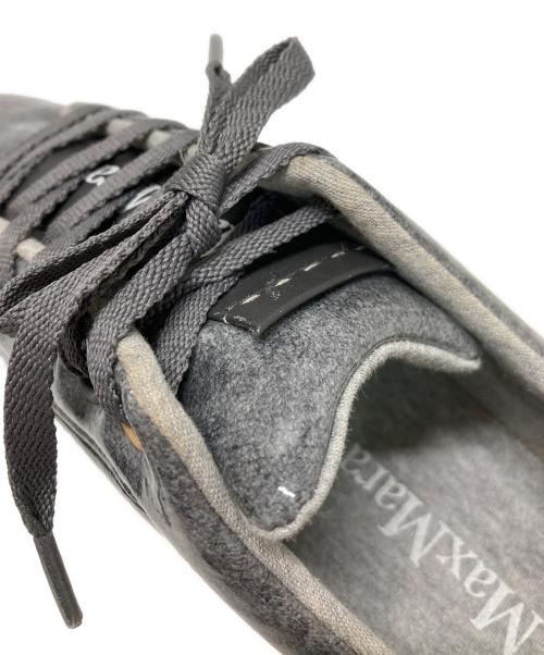 MaxMara（マックスマーラ）MaxMara (マックスマーラ) MAXISスニーカー グレー サイズ:37の古着・服飾アイテム