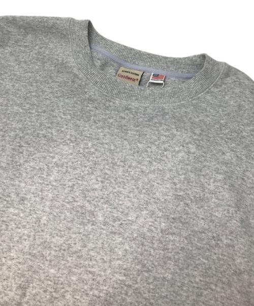 Goodwear（グッドウェア）Goodwear (グッドウェア) クルーネックスウェット グレー サイズ:XL 未使用品の古着・服飾アイテム