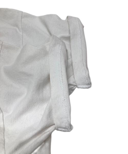 MADISON BLUE（マディソンブルー）MADISON BLUE (マディソンブルー) DEAR BLUE PHOTO TEE プリントTシャツ ホワイト サイズ:Lの古着・服飾アイテム