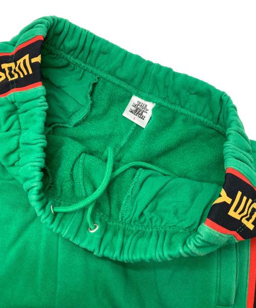 THE BLACK EYE PATCH（ブラックアイパッチ）THE BLACK EYE PATCH (ブラックアイパッチ) スウェットパンツ グリーン サイズ:Lの古着・服飾アイテム