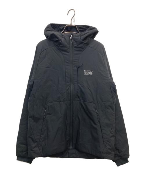 MOUNTAIN HARD WEAR（マウンテンハードウェア）MOUNTAIN HARD WEAR (マウンテンハードウェア) コアステイシスフーディ ブラック サイズ:M 未使用品の古着・服飾アイテム