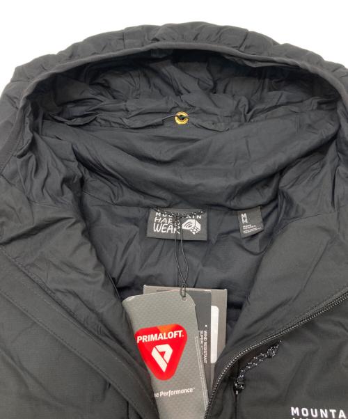 MOUNTAIN HARD WEAR（マウンテンハードウェア）MOUNTAIN HARD WEAR (マウンテンハードウェア) コアステイシスフーディ ブラック サイズ:M 未使用品の古着・服飾アイテム
