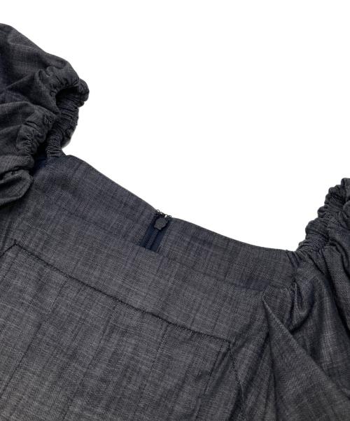 CELFORD（セルフォード）CELFORD (セルフォード) スクエアネックワンピース インディゴ サイズ:36の古着・服飾アイテム