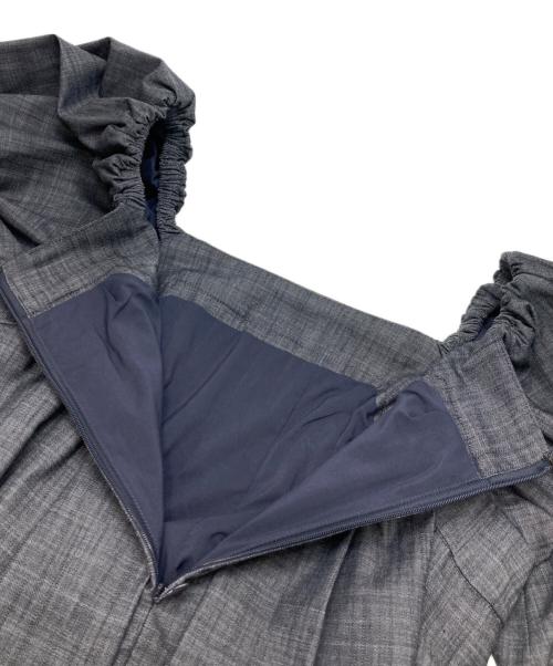 CELFORD（セルフォード）CELFORD (セルフォード) スクエアネックワンピース インディゴ サイズ:36の古着・服飾アイテム