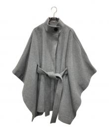 Snidel（スナイデル）の古着「スタンドカラーポンチョコート」｜グレー