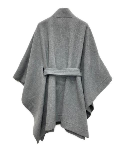 Snidel（スナイデル）Snidel (スナイデル) スタンドカラーポンチョコート グレー サイズ:FREEの古着・服飾アイテム