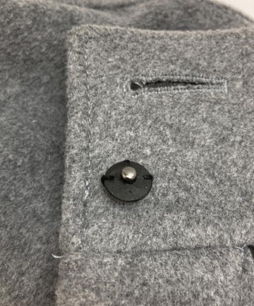 Snidel（スナイデル）Snidel (スナイデル) スタンドカラーポンチョコート グレー サイズ:FREEの古着・服飾アイテム