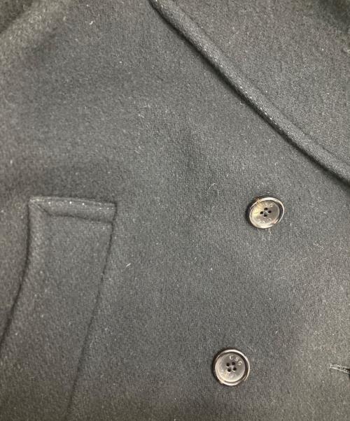 Curensology（カレンソロジー）Curensology (カレンソロジー) メルトンオーバーピーコート ネイビー サイズ:38の古着・服飾アイテム