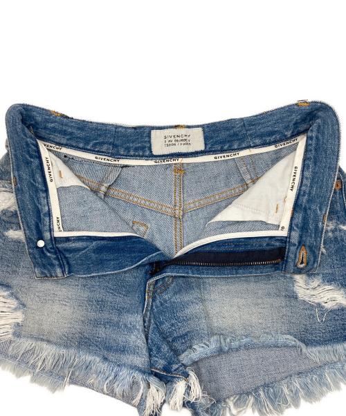 GIVENCHY（ジバンシィ）GIVENCHY (ジバンシィ) デニムショートパンツ インディゴ サイズ:26の古着・服飾アイテム