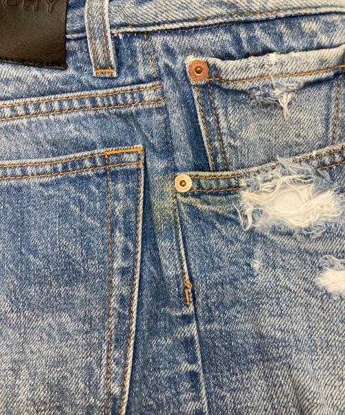 GIVENCHY（ジバンシィ）GIVENCHY (ジバンシィ) デニムショートパンツ インディゴ サイズ:26の古着・服飾アイテム