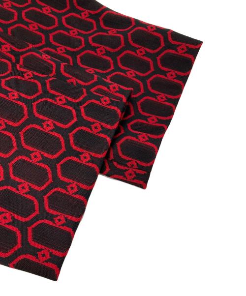 PRADA（プラダ）PRADA (プラダ) ハーフパンツ レッド×ブラック サイズ:42の古着・服飾アイテム