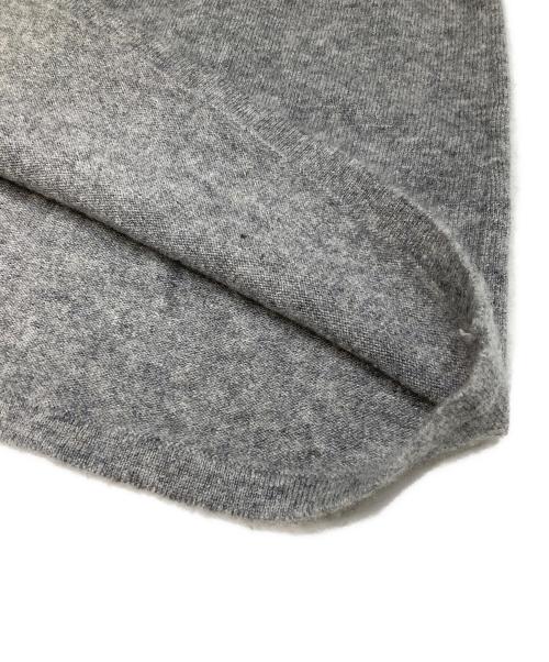 CHANEL（シャネル）CHANEL (シャネル) ココマークボタン ノースリーブカシミヤニットワンピース グレー サイズ:40の古着・服飾アイテム