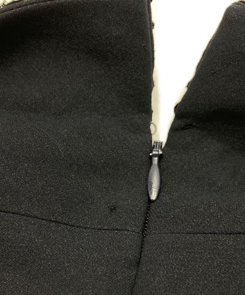 Christian Dior（クリスチャン ディオール）Christian Dior (クリスチャン ディオール) ビーズカラーワンピース ネイビー サイズ:40の古着・服飾アイテム