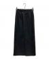 LOEFF (ロエフ) ポリエステルツイルマキシタイトスカート ブラック サイズ:1：7000円