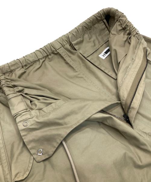 H BEAUTY&YOUTH（エイチ ビューティー&ユース）H BEAUTY&YOUTH (エイチ ビューティー&ユース) OLMETEX FATIGUE EASY PANTS グリーン サイズ:Sの古着・服飾アイテム