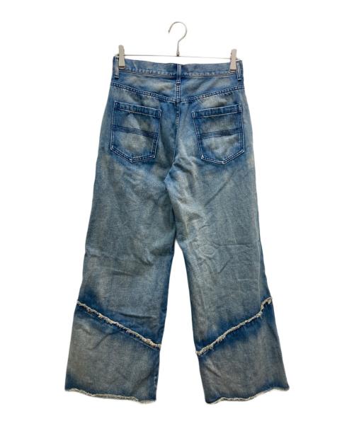 HARE（ハレ）HARE (ハレ) コンバートフリンジデニムパンツ ブルー サイズ:Sの古着・服飾アイテム