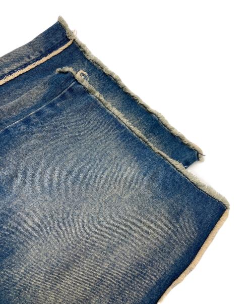 HARE（ハレ）HARE (ハレ) コンバートフリンジデニムパンツ ブルー サイズ:Sの古着・服飾アイテム
