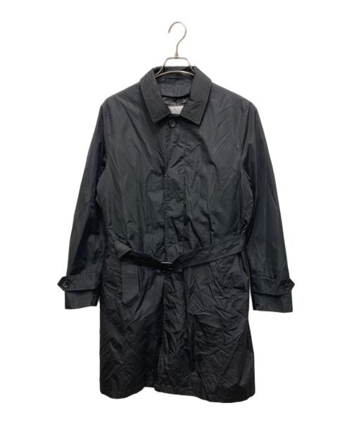 ESTNATION（エストネーション）ESTNATION (エストネーション) ダウンライナー付きステンカラーコート ブラック サイズ:Lの古着・服飾アイテム