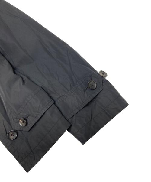 ESTNATION（エストネーション）ESTNATION (エストネーション) ダウンライナー付きステンカラーコート ブラック サイズ:Lの古着・服飾アイテム