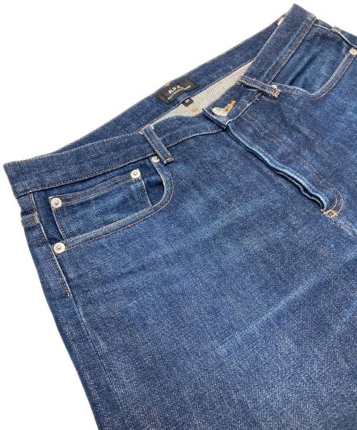 A.P.C.（アーペーセー）A.P.C. (アーペーセー) セルビッジデニムパンツ インディゴ サイズ:32の古着・服飾アイテム
