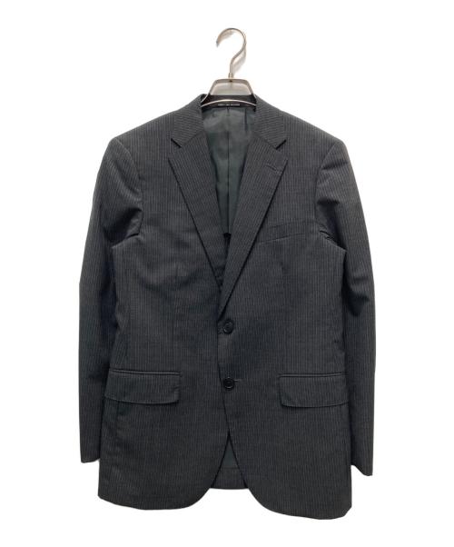 green label relaxing（グリーンレーベルリラクシング）green label relaxing (グリーンレーベルリラクシング) ピンストライプ セットアップスーツ グレー サイズ:44の古着・服飾アイテム