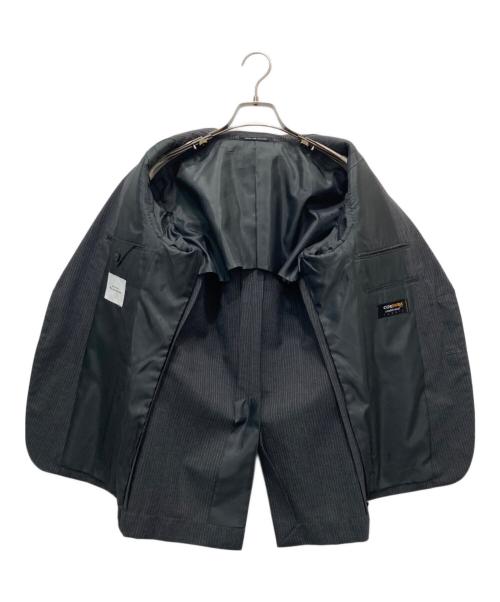 green label relaxing（グリーンレーベルリラクシング）green label relaxing (グリーンレーベルリラクシング) ピンストライプ セットアップスーツ グレー サイズ:44の古着・服飾アイテム