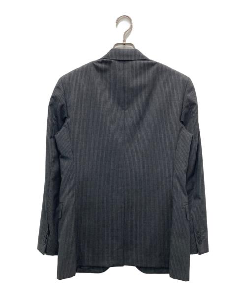 green label relaxing（グリーンレーベルリラクシング）green label relaxing (グリーンレーベルリラクシング) ピンストライプ セットアップスーツ グレー サイズ:44の古着・服飾アイテム
