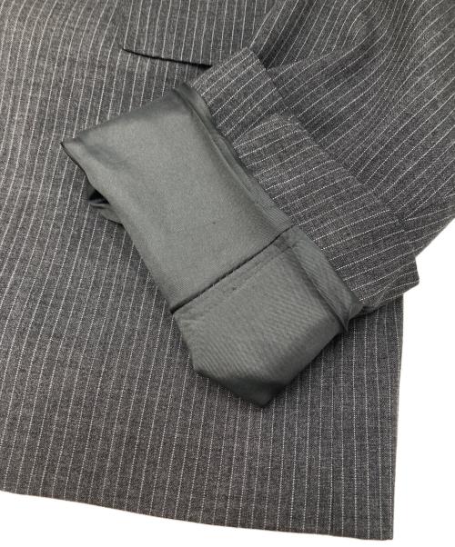 green label relaxing（グリーンレーベルリラクシング）green label relaxing (グリーンレーベルリラクシング) ピンストライプ セットアップスーツ グレー サイズ:44の古着・服飾アイテム