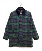 HAVENヘイブン）の古着「オイルドジャケット」｜カーキ×ネイビー