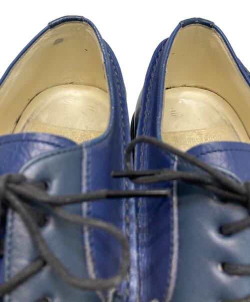 N.HOOLYWOOD（エヌ ハリウッド）N.HOOLYWOOD (エヌ ハリウッド) Uチップシューズ ブルー サイズ:8 1/2の古着・服飾アイテム