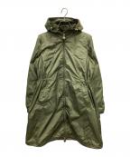 MONCLERモンクレール）の古着「YASMINE フーテッドコート」｜グリーン