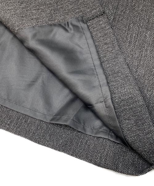 BEAUTY&YOUTH（ビューティーアンドユース）BEAUTY&YOUTH (ビューティーアンドユース) ヘリンボーン ジャンパースカート＆ジレ ―2WAY― グレー サイズ:Sの古着・服飾アイテム