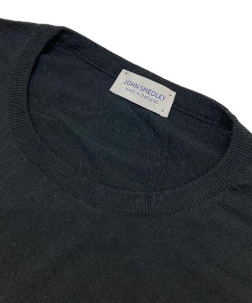 JOHN SMEDLEY（ジョンスメドレー）JOHN SMEDLEY (ジョンスメドレー) 長袖ニット ブラック サイズ:Lの古着・服飾アイテム