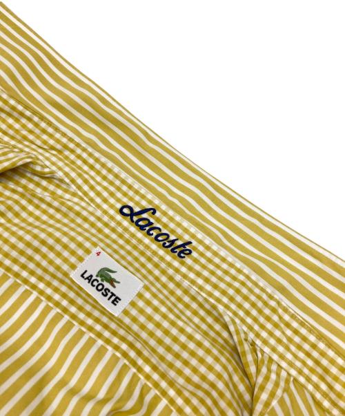 LACOSTE（ラコステ）LACOSTE (ラコステ) シャツ イエロー サイズ:4の古着・服飾アイテム