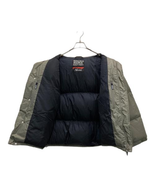 WACKO MARIA（ワコマリア）WACKO MARIA (ワコマリア) NANGA (ナンガ) DOWN JACKET グリーン サイズ:Lの古着・服飾アイテム