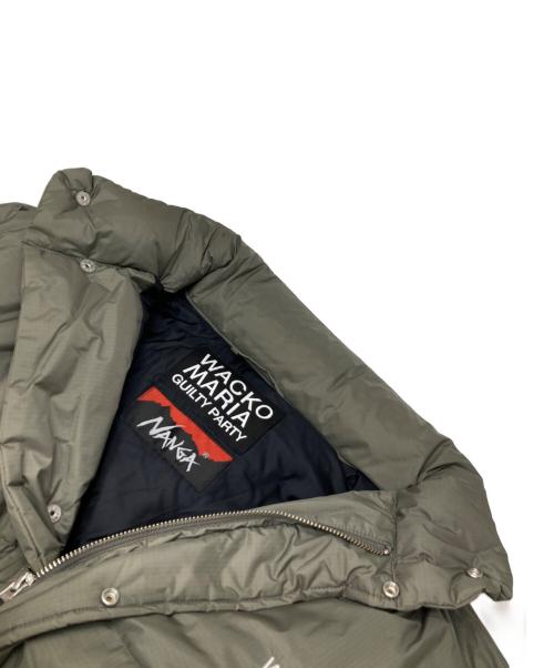 WACKO MARIA（ワコマリア）WACKO MARIA (ワコマリア) NANGA (ナンガ) DOWN JACKET グリーン サイズ:Lの古着・服飾アイテム
