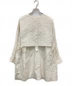 gentenゲンテン）の古着「ドッキングチュニック」｜アイボリー